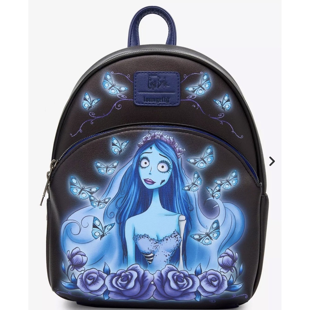 Loungefly Corpse Bride Emily Butterfly Mini Backpack New